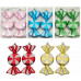 CANDY SET 2 CARAMELLE TONDE CM.20 COL.ASS (12pz)